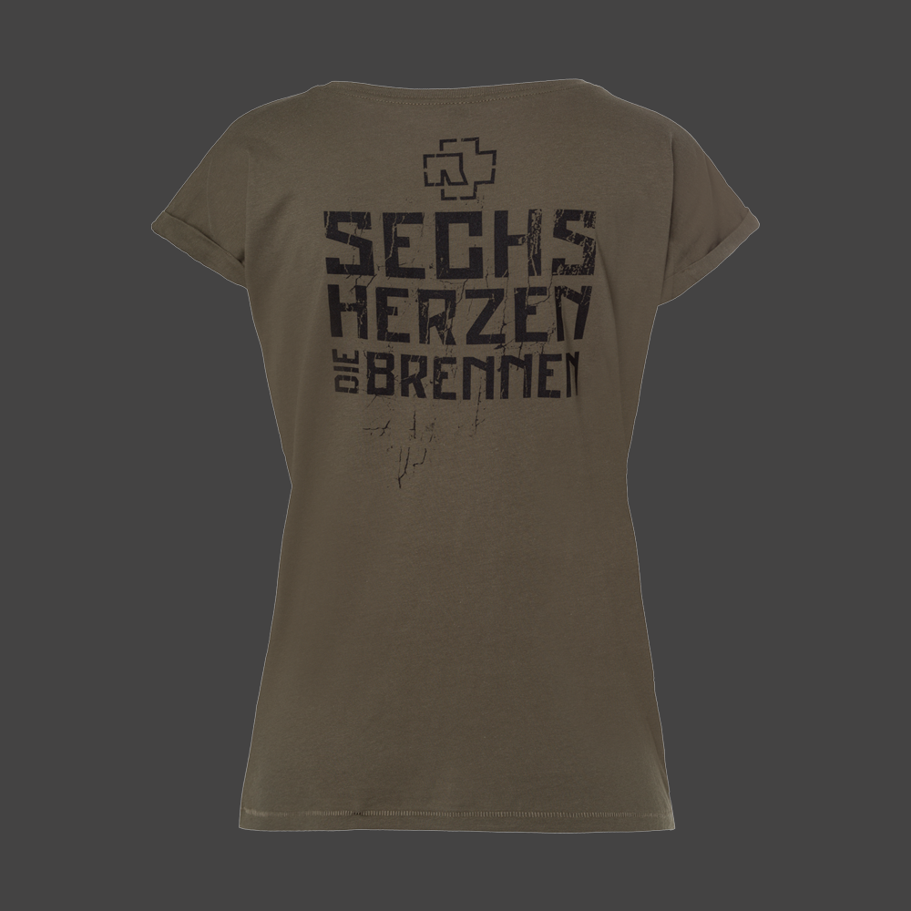 Women’s T-shirt ”Sechs Herzen”