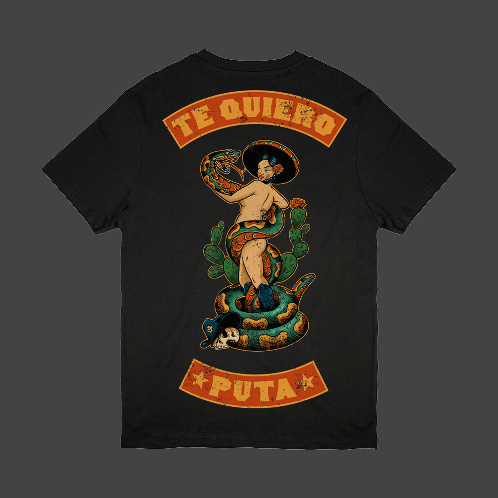 T-Shirt "Te quiero puta"