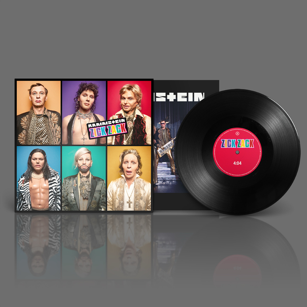 Rammstein Single "Zick Zack", Ltd. 7″ Vinyl