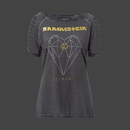 Frauen T-Shirt "Diamant" *cutted sleeves*