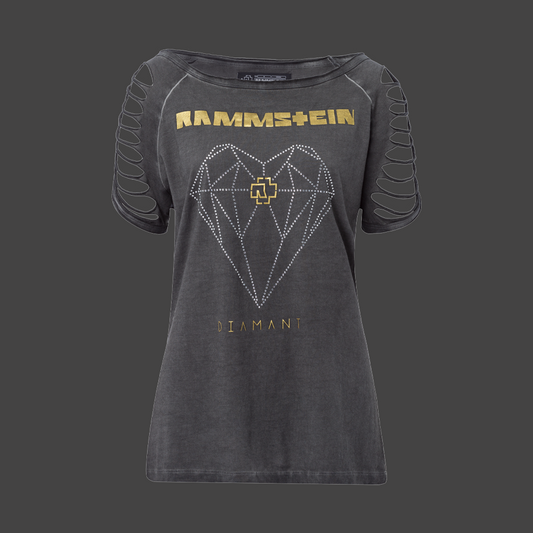 Frauen T-Shirt "Diamant" *cutted sleeves*
