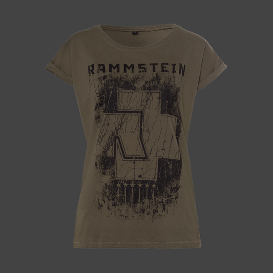 Frauen T-Shirt ”Sechs Herzen”
