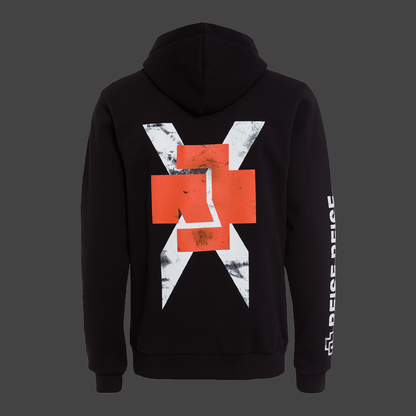 Kapuzenpullover ”Weißes Kreuz”